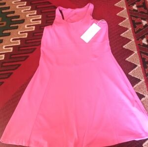 NWT ladies exercise workout dress pink sz  M